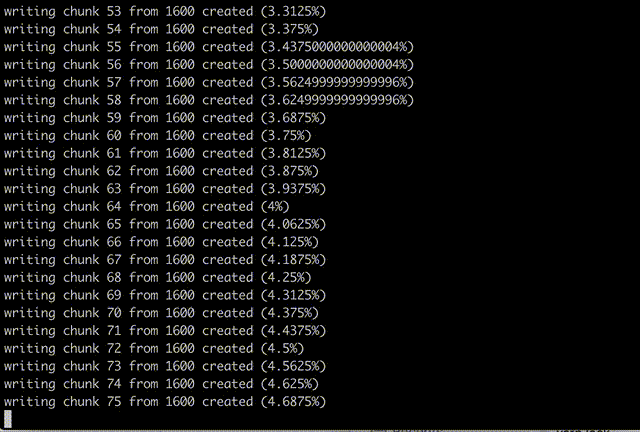 splitter script working faster